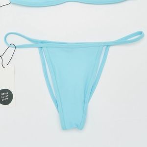 Basic swim sky blue NWT bikini bottom